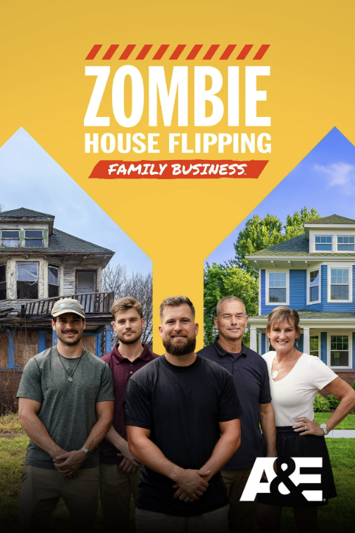 Zombie House Flipping: Family Business key art, A&E
